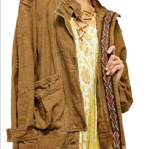 NWT FREE PEOPLE JAYDE SAFARI JACKET